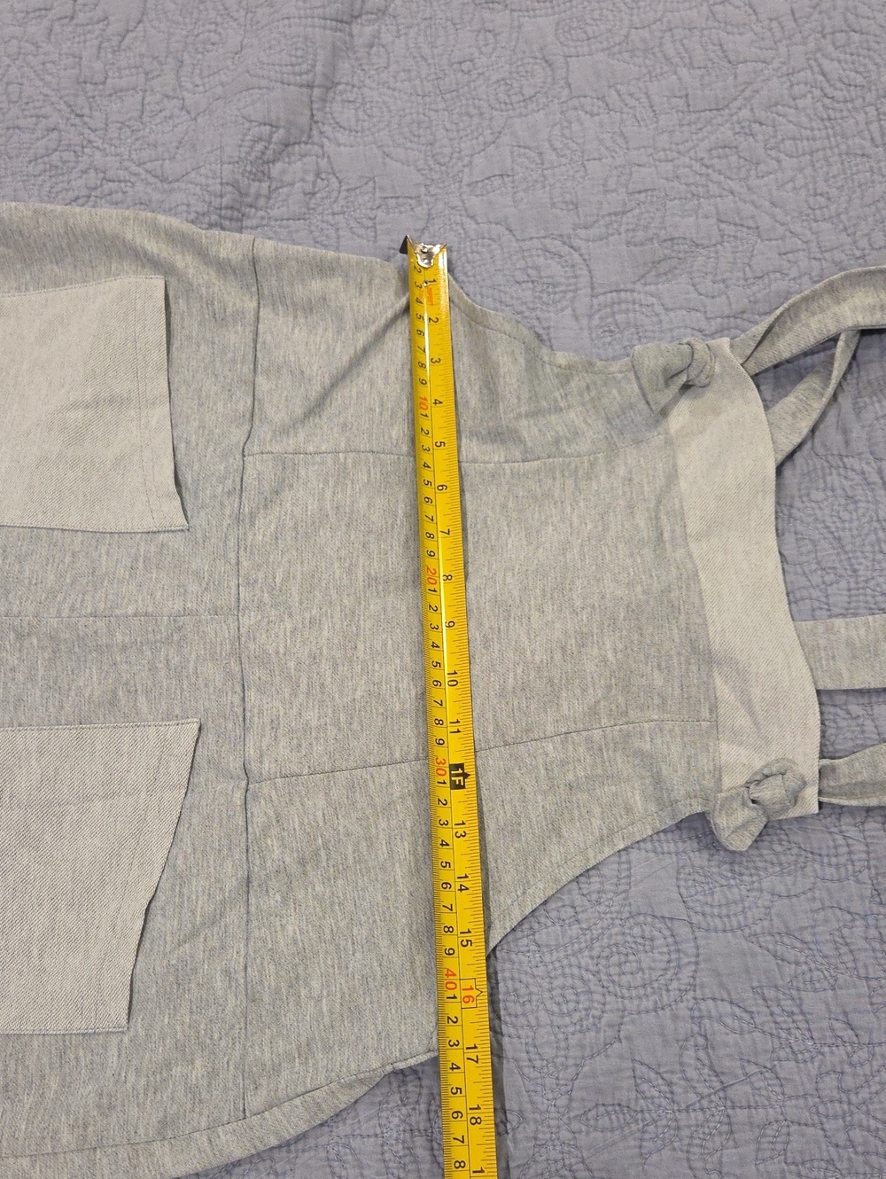 Chicme Light Gray Wide-Leg Knot-Strap Jumpsuit Size XL, New Without Tags! - Picture 11 of 13